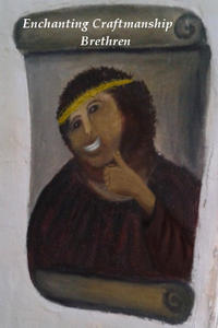 Botched Ecce Homo Painting