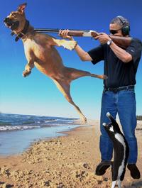 Obama Skeet Shooting Photo