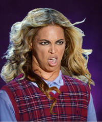Unflattering Beyonce