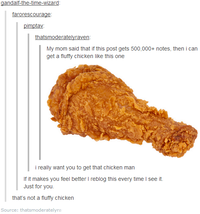 Peyton's Fluffy Chicken