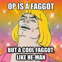 OP is a Faggot