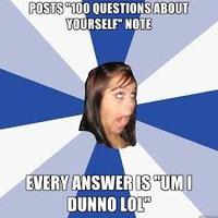 Annoying Facebook Girl
