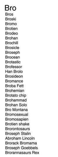 Bro