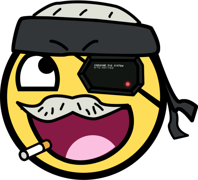 Awesome_Smiley___Old_Snake_by_Sitic.png