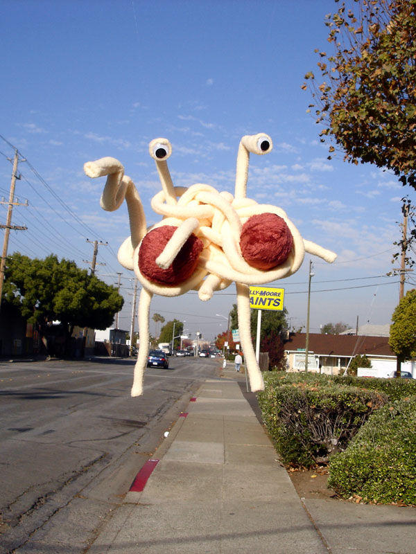 The Flying Spaghetti Monster