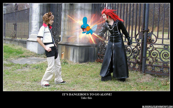 It's Dangerous to Go Alone! Take This