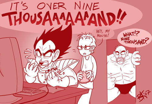 It's Over 9000!