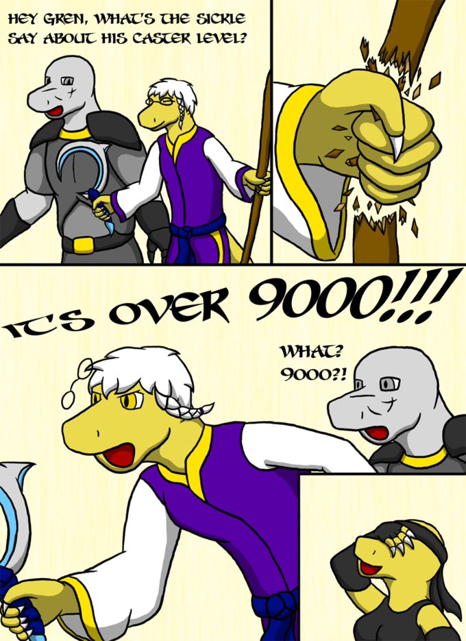It's Over 9000!
