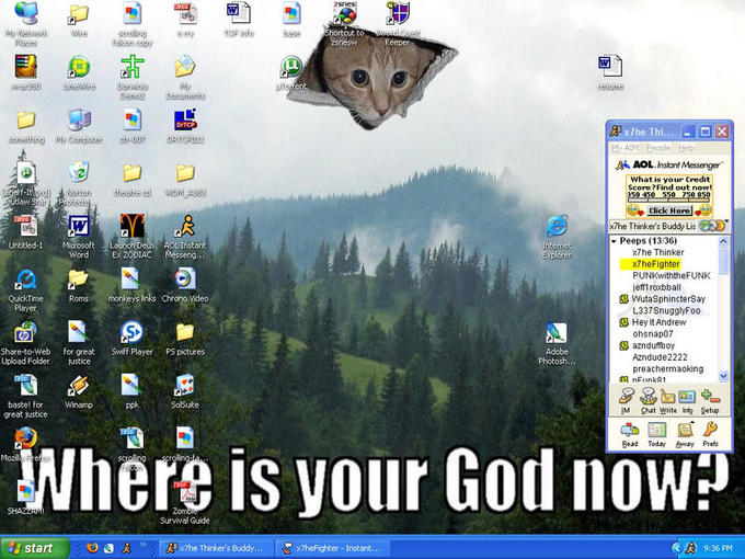 Where is your god now?