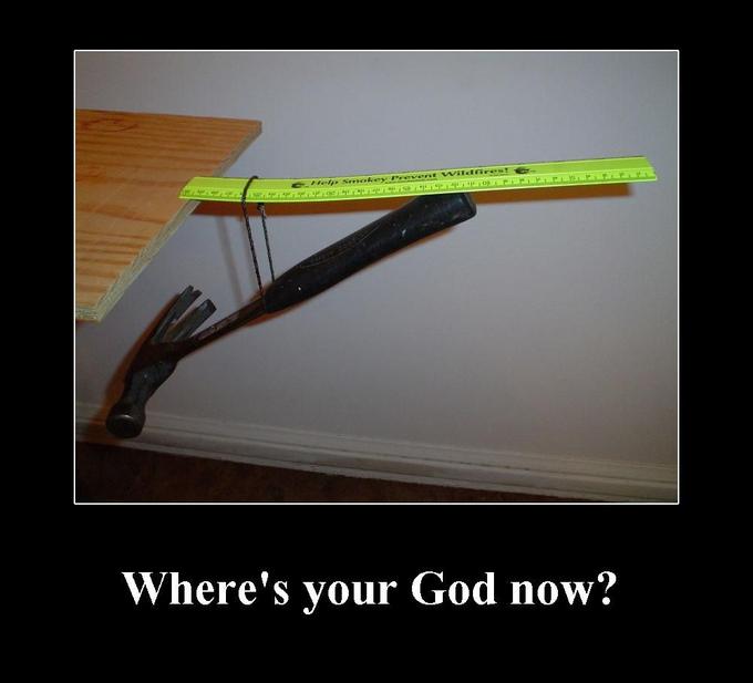 Where is your god now?