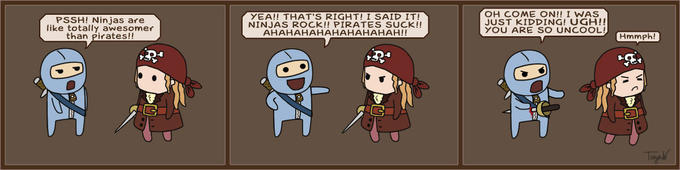 Pirates vs. Ninjas