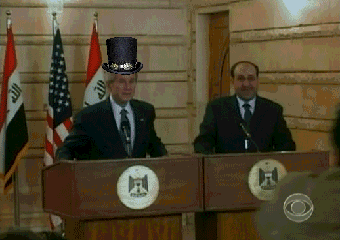 Iraqi Shoe Toss