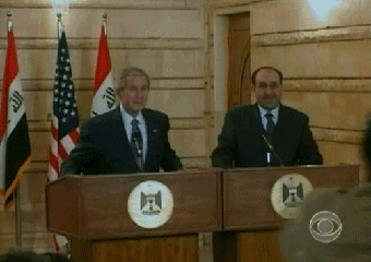 Iraqi Shoe Toss