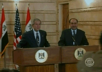 Iraqi Shoe Toss