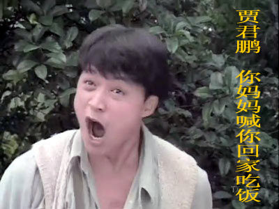 Jia Jun Peng, your mother wants you to come home for dinner!