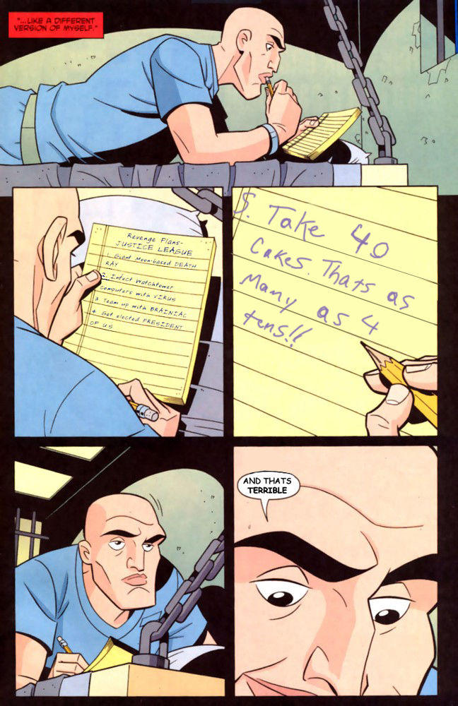 Lex Luthor Took Forty Cakes