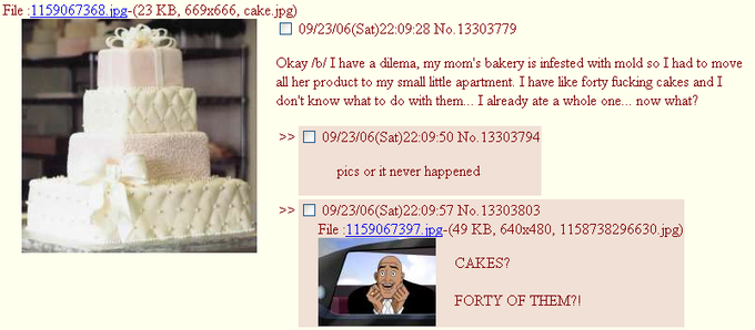 Lex Luthor Took Forty Cakes