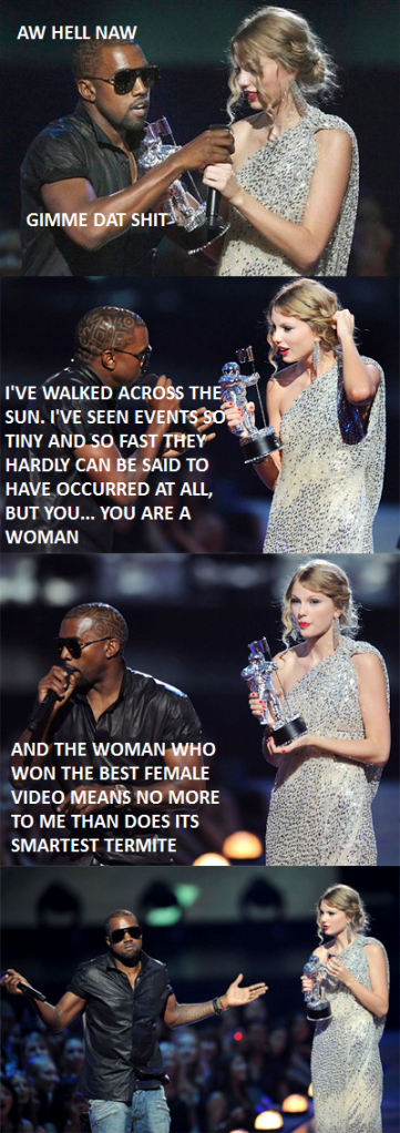 Kanye Interrupts / Imma Let You Finish