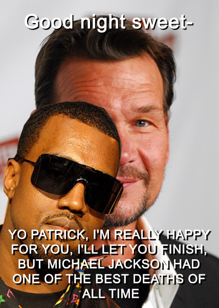Kanye West Interuption