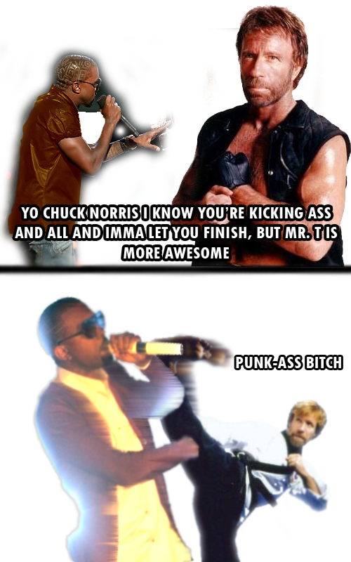 Kanye Interrupts / Imma Let You Finish