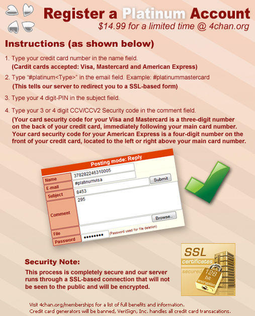 Gold Membership Trolling