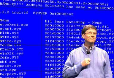 Blue Screen of Death (BSoD)