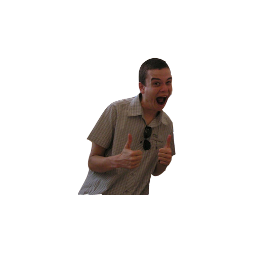 Thumbs up guy