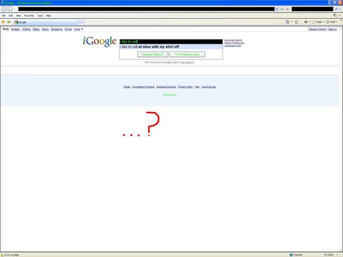 Google Search Box Suggestions 