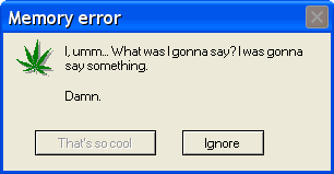 Fake/Funny Error Messages