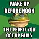 Foul Bachelor Frog