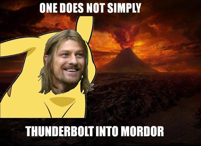 One Does Not Simply Walk into Mordor