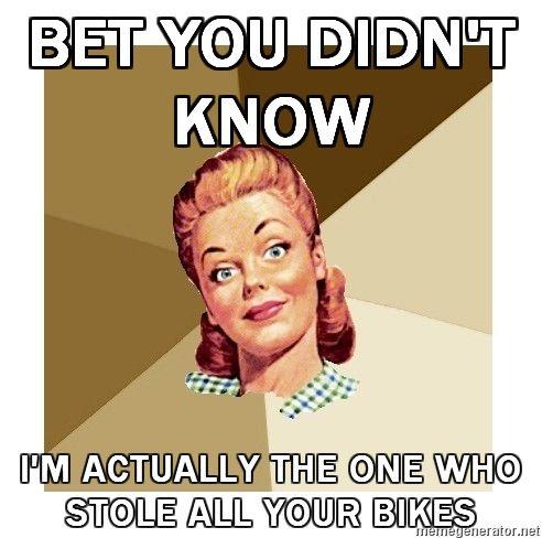 Stole My Bike