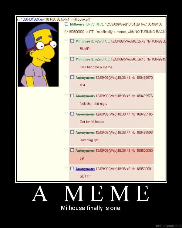"Milhouse Is Not A Meme"