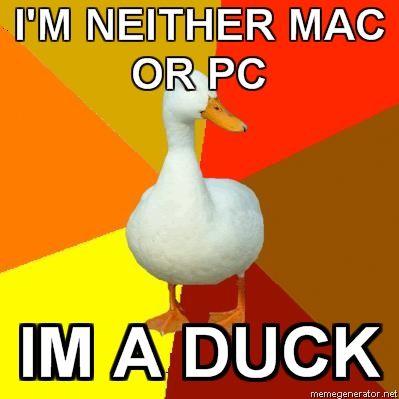 Technologically Impaired Duck
