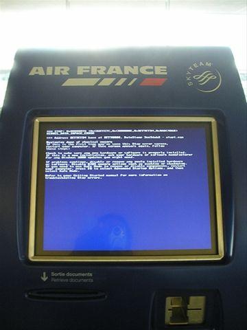 Blue Screen of Death (BSoD)