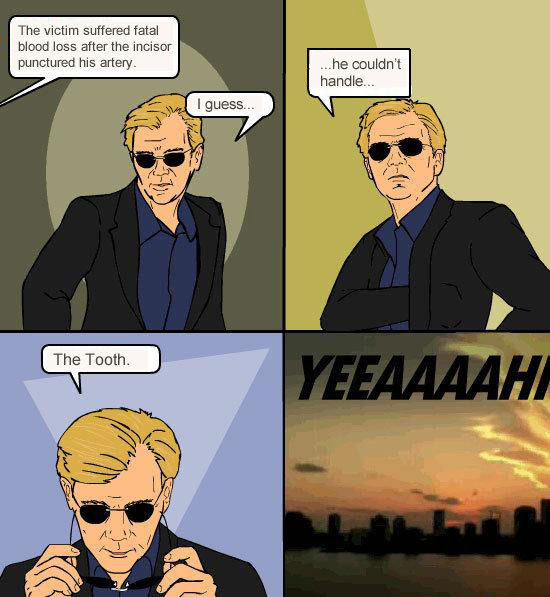 CSI 4 Pane Comics