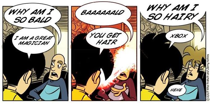 Why I Am So Bald?