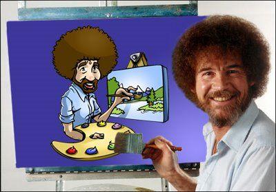 Photoshop Bob Ross