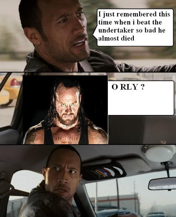 The Rock Driving