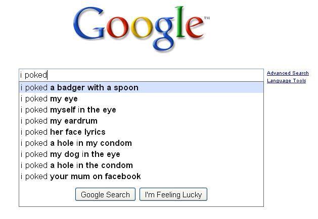 Google Search Box Suggestions 