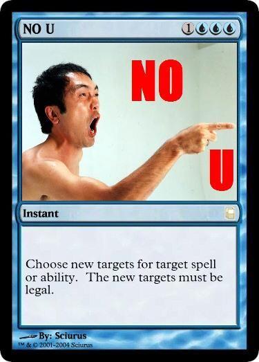 NO U