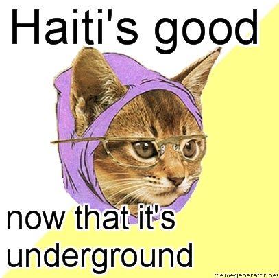 Hipster Kitty