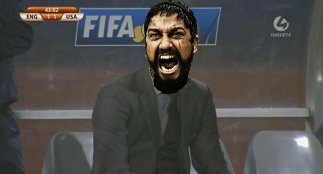 David Beckham reaction face