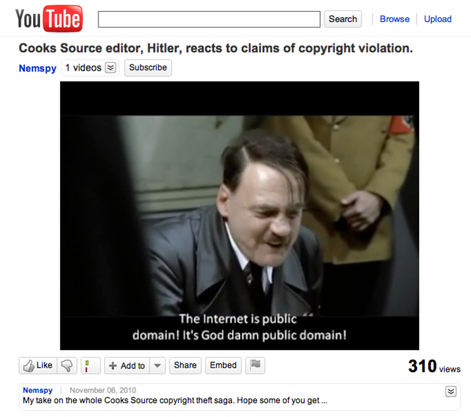 YouTube Hitler Finds Out