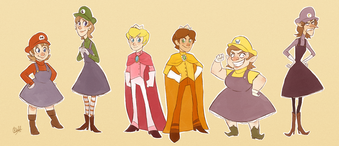 super_mario_sisters_by_bluewolf487-d46sn23.png
