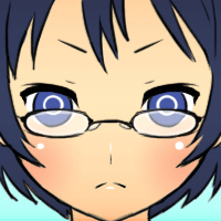 Staring Shizune, by Mike Inel