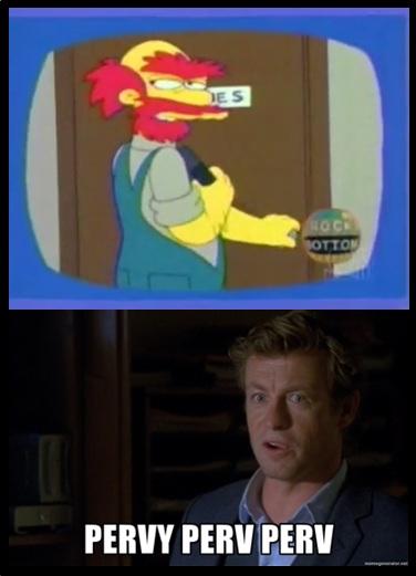 Groundskeeper Willie is a Pervy Perv Perv