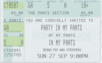 Party In My Pants
