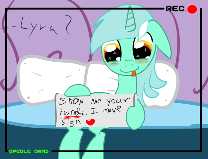 lyra wants to see hands