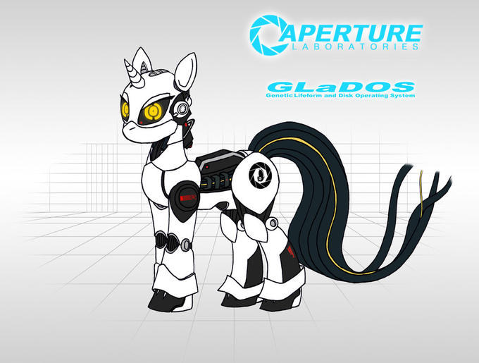 GLaDOS ponified